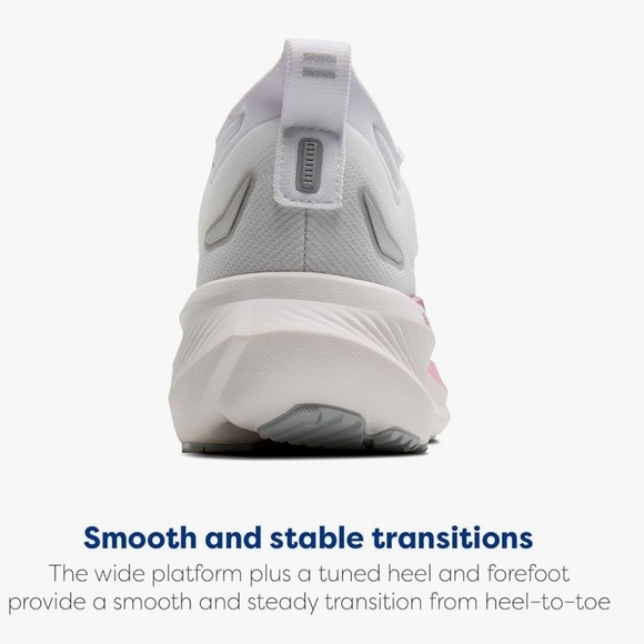 Brooks Women’s Glycerin 23 NeutraBrooks Women's Athletic Shoes in White and Pink - Picture 7 of 14